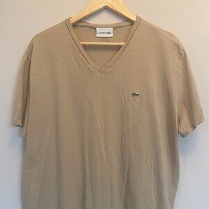 Men's Lacoste V Neck TShirt